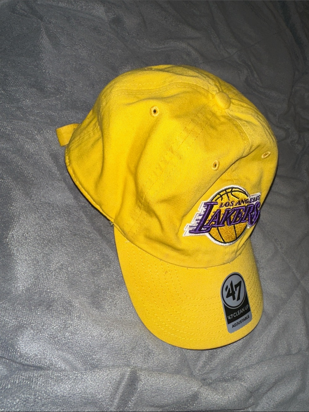 '47 Los Angeles Lakers Yellow and Purple Hat
